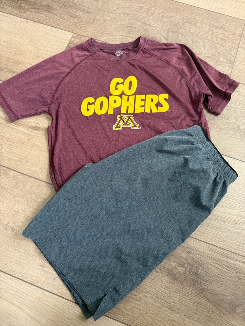 Minnesota Gold & Maroon Kids Athletic Shorts - Go Gophers Inspired